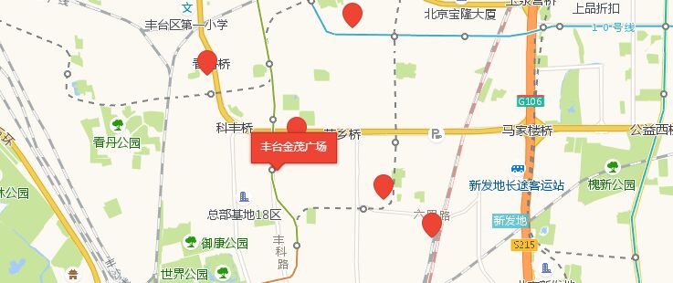 金茂广场地图